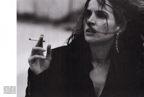 Magazine: Vogue Italia - Photographer: Michel Comte - Model: Julia Ormond - Location: Monaco - Hair: Pier Giuseppe Moroni