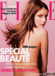 Magazine: Elle France - Photographer: Christoph Meimon - Model: Letitia Casta - Location: Studio Pin Up, Parigi - Hair: Pier Giuseppe Moroni