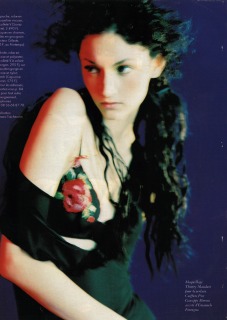 Magazine: French Elle Ph: Woolley Loc: Paris'95 hair Pier Giuseppe Moroni