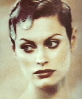 Magazine: Vogue Beautè Photographer: Vagnon Model : Kim Location: Paris '94 Hair: Pier Giuseppe Moroni