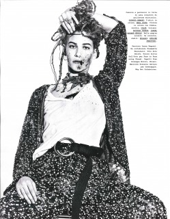 Marie Claire Likes   Photo: Koto Bolofo  Model : Tea Falco Styling : Laura Seganti  Make up:Silvia dell'Orto Hair: Pier Giuseppe Moroni