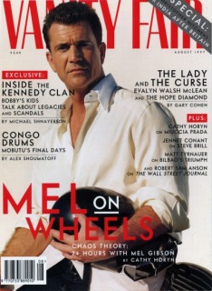 Magazine: Vanity Fair - Photographer: Michel Comte - Model: Mel Gibson - Location: Los Angeles - Hair: Pier Giuseppe Moroni