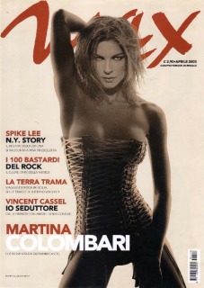 magazine : max ph: gastel model : martina colombari hair : p.g.moroni