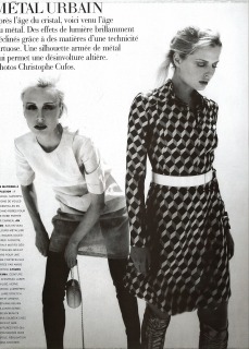 Magazine: French Vogue Ph: C. Cufos Loc: Paris '95