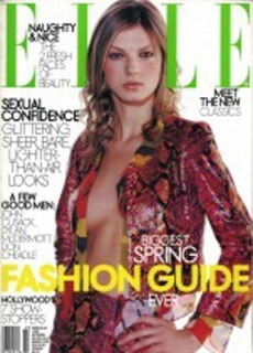 Magazine: American Elle Ph: Bensimon Model : Angela Ledval Loc: NY Hair : Pier Giuseppe Moroni