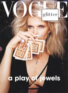 Magazine: Vogue Italia - Photographer: Steve Hiett - Model: Cristina Kruse - Location: Parigi - Hair: Pier Giuseppe Moroni